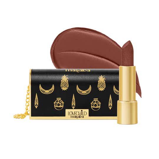 Lovechild Masaba Batua Pocket Lipstick Rich Satin Finish - Spicy Imli (4 g)