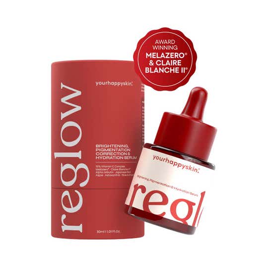 YourHappySkin Reglow Face Serum with Claire Blanche Melazero (30 ml)