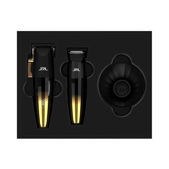 JRL FF2020 Limited Gold Collection Clipper & Trimmer Combo Kit with Smart-Clip