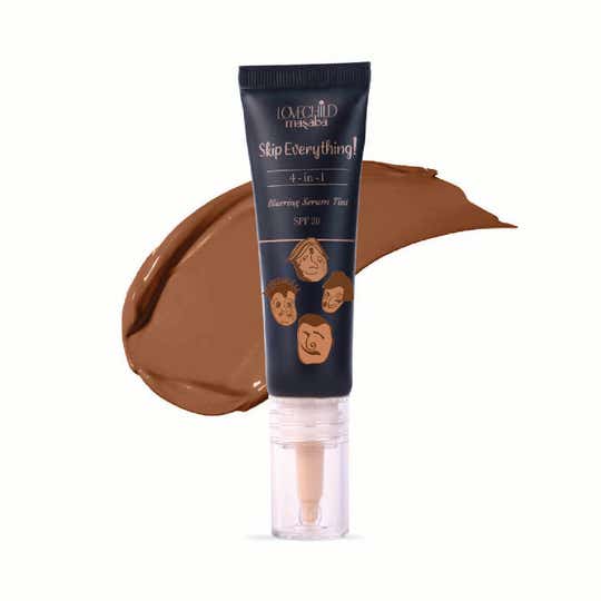 LoveChild Masaba Skip Everything Blurring Serum Tint - Easy Expresso Deep (22 gm)