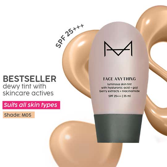 HOUSE OF MAKEUP Face Anything Luminous Skin Tint For Glass Skin - Medium Skin Tone (M-05) (35 ml)