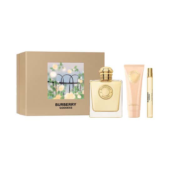 Burberry Goddess Eau de Parfum for Women & Body Lotion Trio Gift Set (3 pcs)