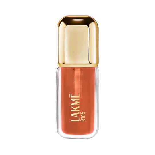Lakme 9to5 HyaGloss Powerplump Lip Oil - 303 Vacation Nude (4.2 ml)