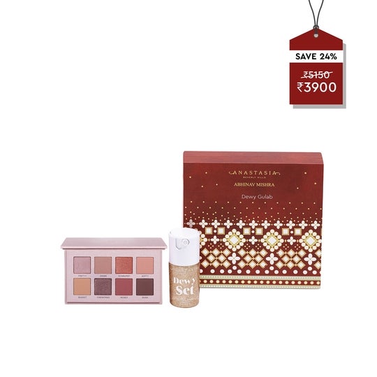 Anastasia Beverly Hills Mini Dewy Set & Glam To Go Palette - Dewy Gulab (2 pcs)