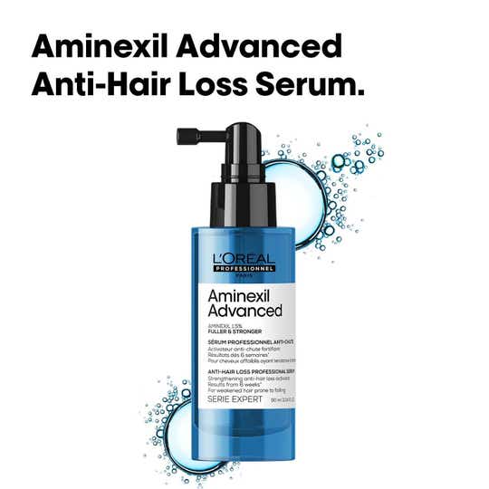 L'OREAL PROFESSIONNEL Aminexil Advanced Anti-Hair Loss Activator Leave-In Serum (90 ml)