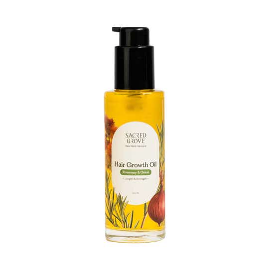 Sacred Grove Castor Onion Rosemary Hair Growth Oil (100 ml)
