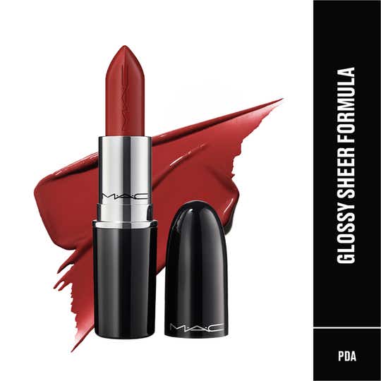 M.A.C Lustreglass Sheer-Shine Lipstick - PDA (3 g)