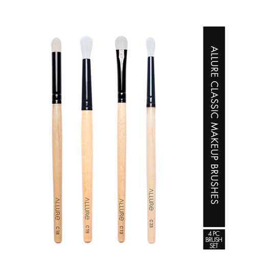 Allure Classic Natural Brush Set 4A (4 pcs)