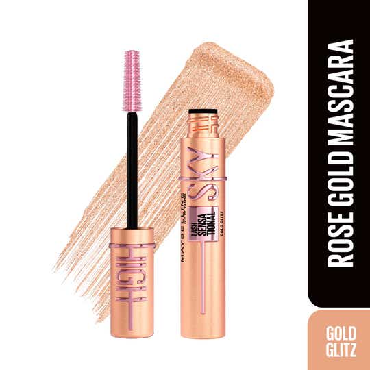Maybelline New York Lash Sensational Sky High Mascara - Rosegold Glitz (7.2 ml)