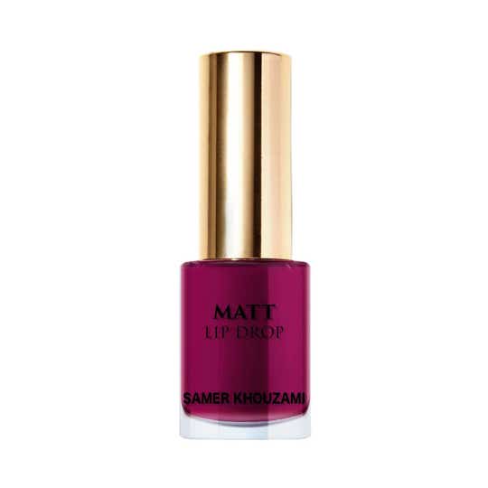 SAMER KHOUZAMI Matt Lip Drop Liquid Lipstick - Plum 308 (6 ml)