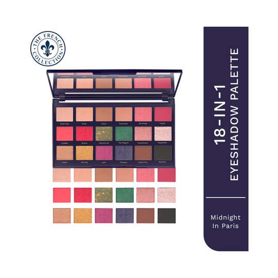 Pilgrim The French Collection 18-in-1 Eye-Shadow Palette - Midnight In Paris (25.2 g)