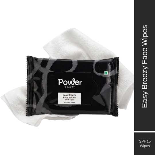 Power Beauty Easy Breezy Face Wipe SPF (10 Wipes)