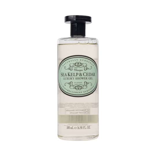 NATURALLY EUROPEAN Somerset Sea Kelp & Cedar Shower Gel (500 ml)