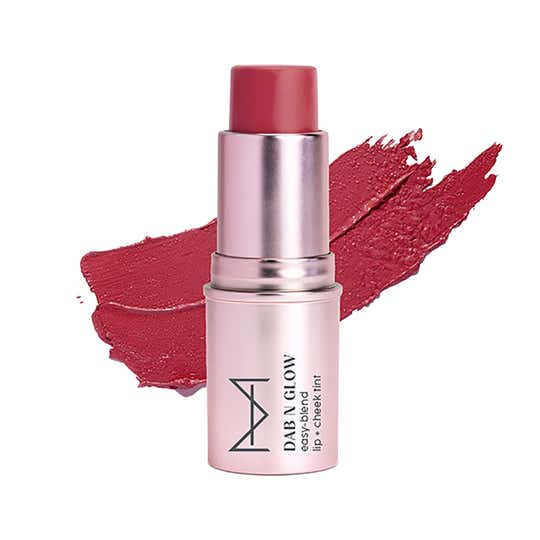 HOUSE OF MAKEUP Dab N Glow Easy-Blend Lip + Cheek Tint - Burnt Rose (8 g)