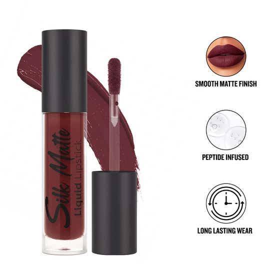 Daily Life Forever52 Silk Matte Liquid Lipstick - Plum (6 ml)