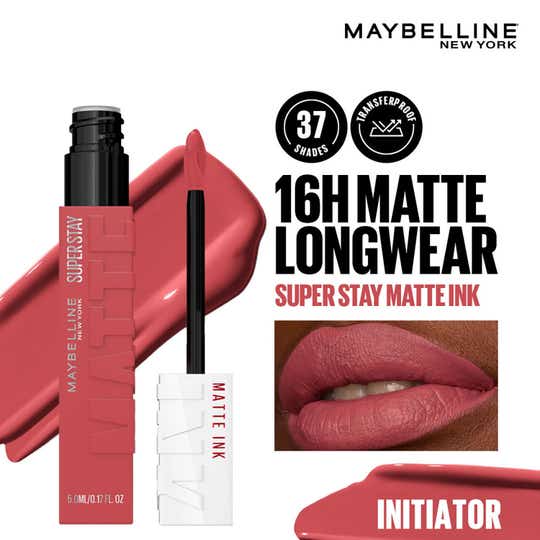 Maybelline New York Super Stay Matte Ink Liquid Lipstick - 170 Initiator (5 ml)