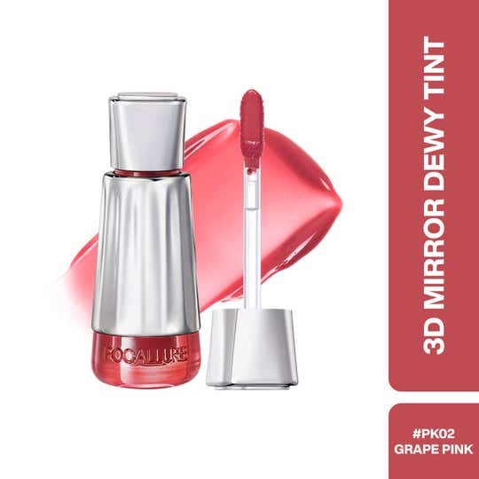FOCALLURE 3D Mirror Lasting Dewy Lip Tint - Grape Pink (3 g)