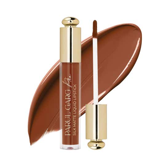 PARUL GARG Beauty Silk Matte Liquid Lipstick - Chocolate Cosmos (3 ml)