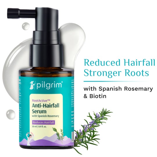 Pilgrim Rootactive Anti-Hairfall Serum With Spanish Rosemary (30 ml)