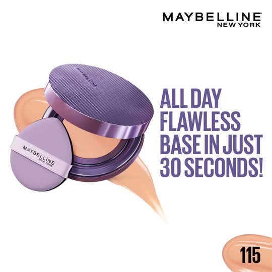 Maybelline New York Super Stay Matte Max Cushion Foundation - Shade 115 (11 g)