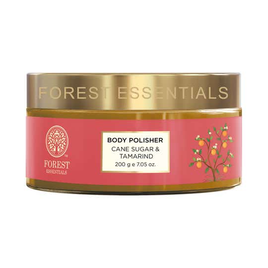 Forest Essentials Ayurvedic Exfoliating Body Polisher Cane Sugar and Tamarind (200 g)