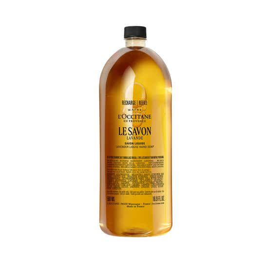 L'occitane Hands & Body Lavender Liquid Soap Refill - (500ml)