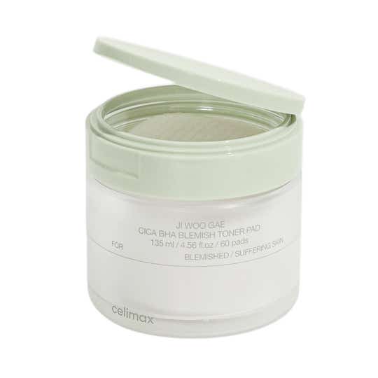 Celimax Ji Woo Gae Cica BHA Blemish Toner Pad (170 ml)