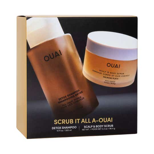 OUAI Scrub It All The OUAI Kit - Shampoo Scalp & Body Scrub (2 pcs)