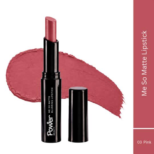 Power Beauty Me So Matte Blurring Lipstick - 03 Pink (2.2 g)