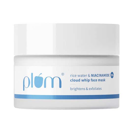 Plum Rice Water & 5% Niacinamide Cloud Whip Face Mask (50 g)
