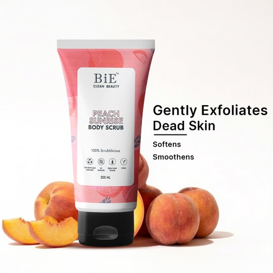 Bie Peach Sunrise Body Scrub (200 ml)