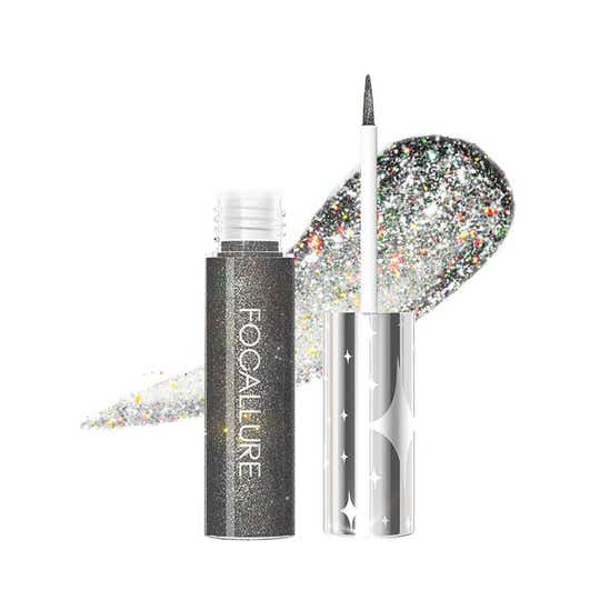 FOCALLURE Unearthing Mars Glitter Eyeliner - BK06 Dark Night (7.5 g)