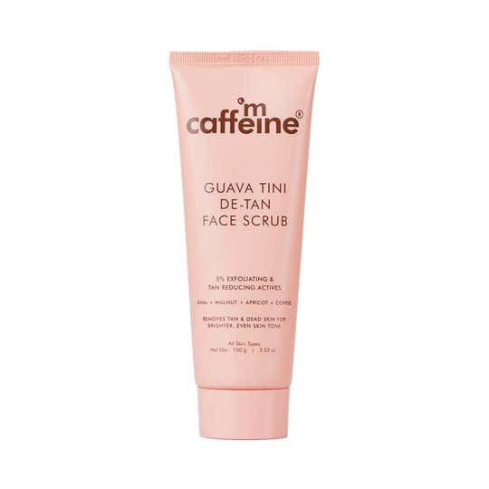 mCaffeine Guava Tini De-Tan Face Scrub (100 g)