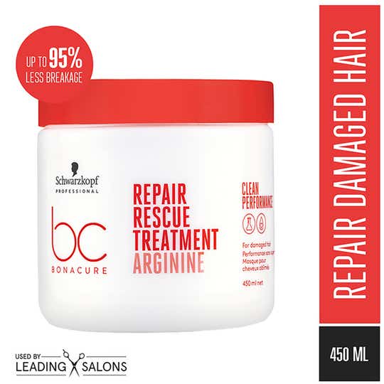 Schwarzkopf Professional Bonacure Repair Rescue Treatment with Arginine and Vegan Keratin (450 ml)