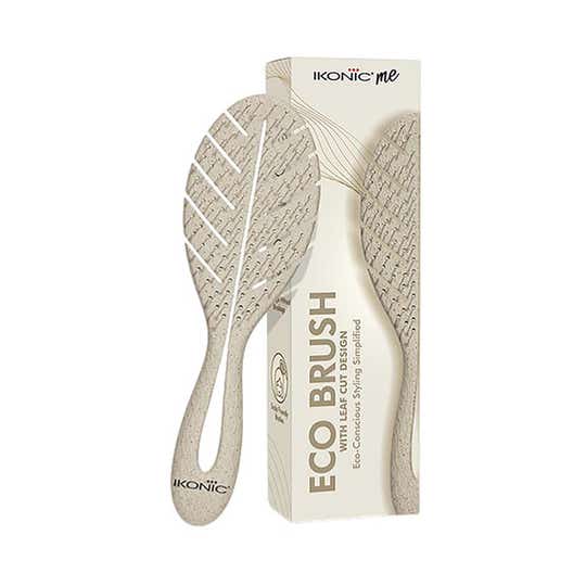 Ikonic Me Eco-Brush (Leaf Cut Design) IKM-2511 - Sand Beige