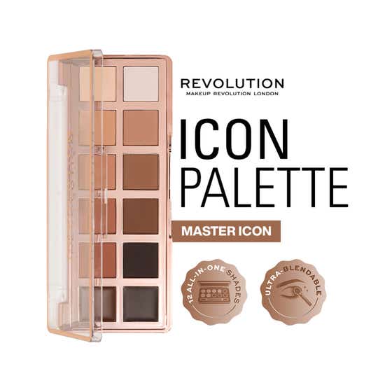 Makeup Revolution The Icon Eyeshadow Palette - The Master Icon (8.4 g)