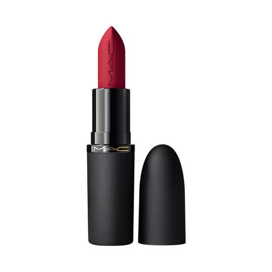 M.A.C Powder Kiss Hazy Matte Lipstick - Raspberry Beret (3.5 g)