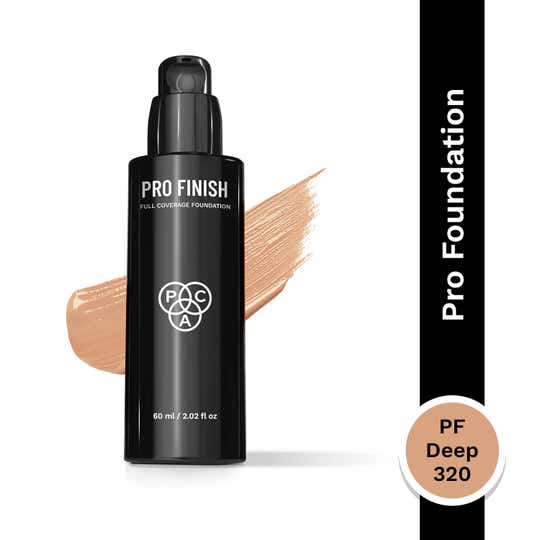 PAC Pro Finish Full Coverage Foundation - PF Deep-320 (60 ml)