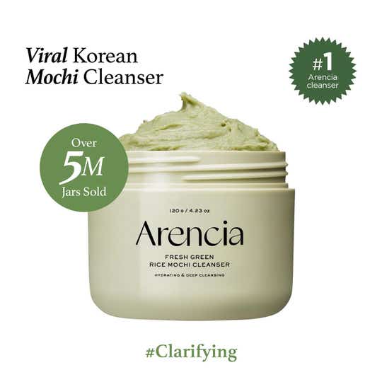 Arencia Fresh Green Rice Mochi Cleanser (120 g)