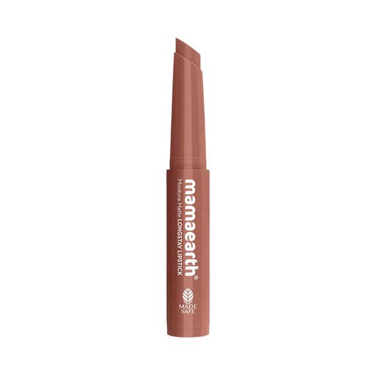 Mamaearth Moisture Matte Longstay Mini Lipstick - 09 Espresso Brown (0.7 g)