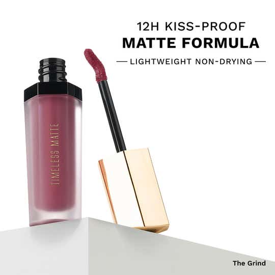 PAC Timeless Matte 12H Longlasting Rich Pigment One Swipe Payoff Smudgeproof - The Grind (6.5 ml)