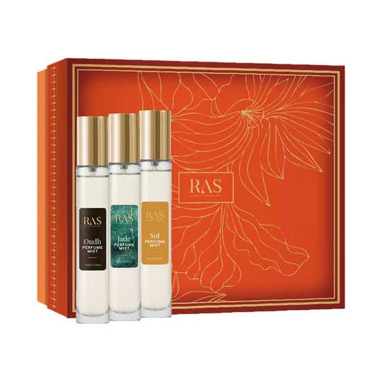 Ras Luxury Skincare Elements Perfume Mist Gift Set (3 pcs)