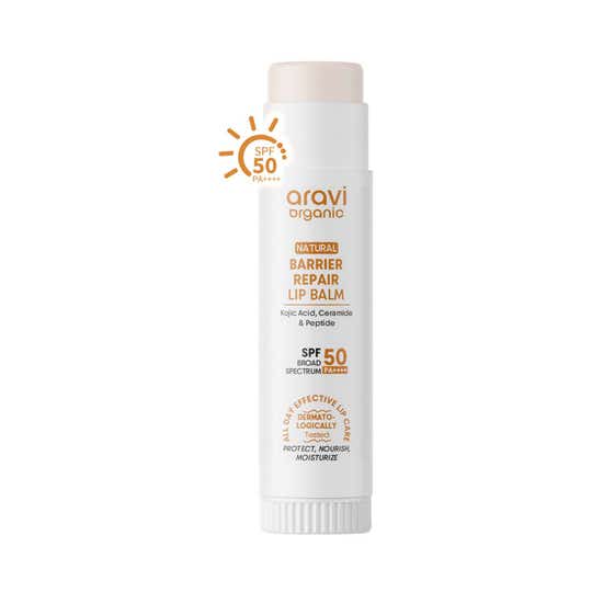 Aravi Organic Barrier Repair Lip Balm SPF 50 PA++++ (5 g)