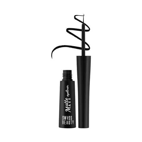 Swiss Beauty Matte Max Eyeliner - Black (4 g)