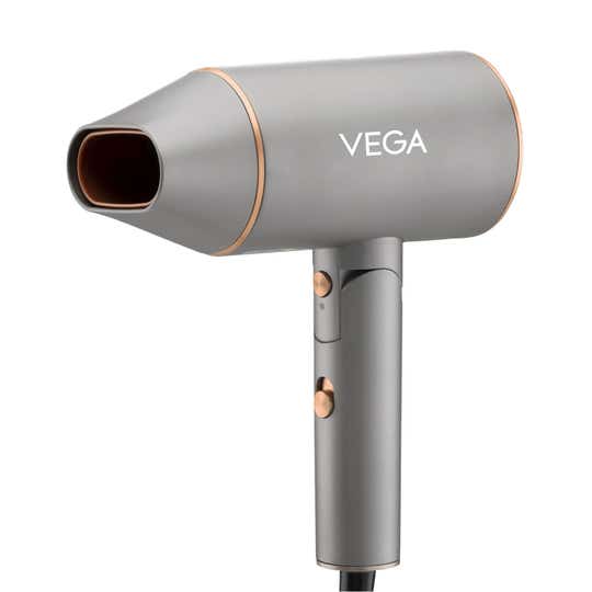 Vega Ionic 1200-1400W Hair Dryer with Cool Shot Button, 2 Heat/Speed Setting (VHDH-28)