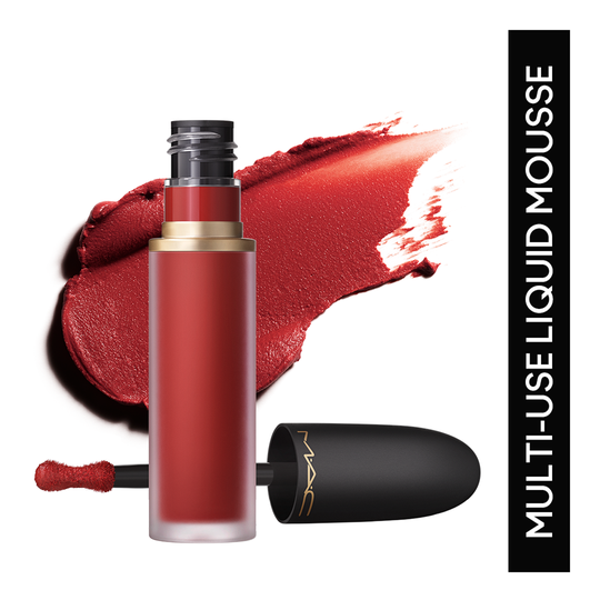 M.A.C Powder Kiss Lip And Cheek Mousse - Ruby Boo (5 ml)