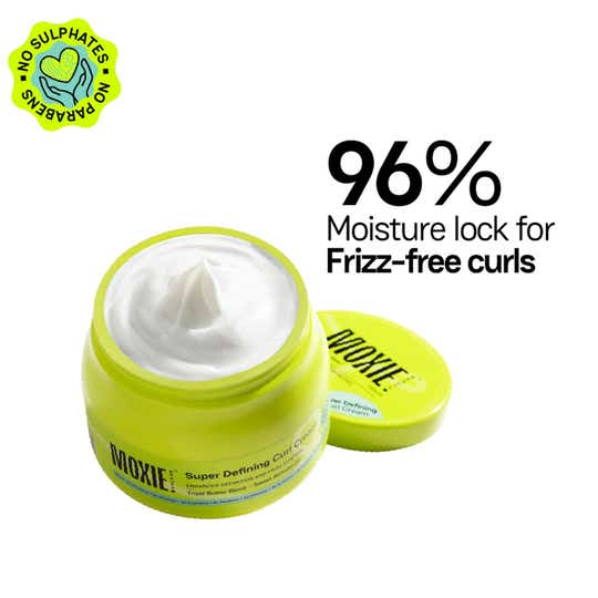 Moxie Beauty Super Defining Curl Cream for Curly Hair (500 ml)