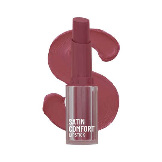 Swiss Beauty Satin Comfort Lipstick - Vintage Pink (3 g)