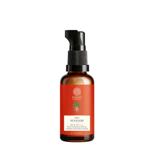 Forest Essentials Turmeric & Basil Leaf Sun Fluid Tender Coconut Water with SPF 50 PA ++ (50ml)