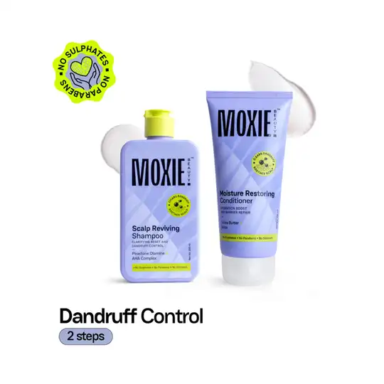 Moxie Beauty Anti-Dandruff Scalp SOS Wash Duo - Shampoo & Conditioner (2 Pcs)